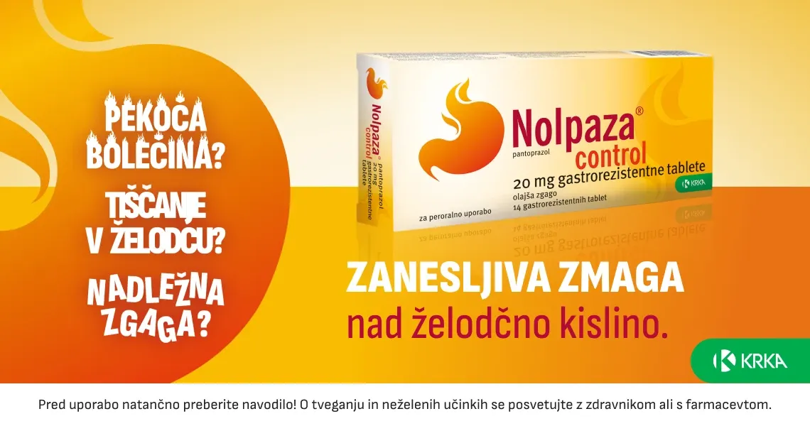 Težave z zgago, pekočo bolečino ali tiščanjem v želodcu?