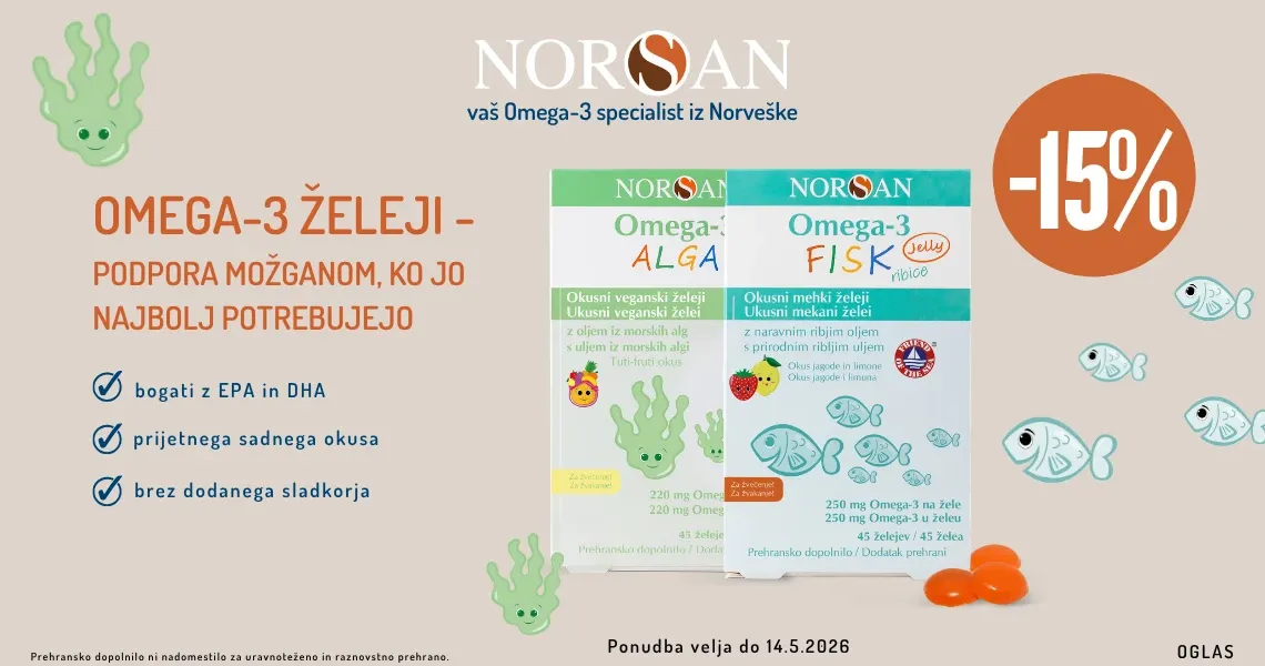 Norsan Fisk želeji in Alga želeji (-15%)