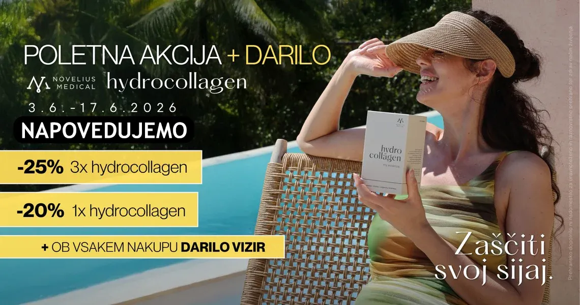 Napovedujemo: Novelius Medical hydrocollagen (do -25% + darilo)