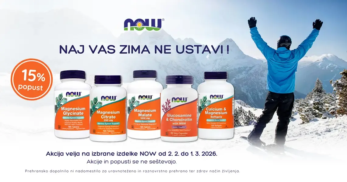 Izbrani izdelki NOW (-15%)