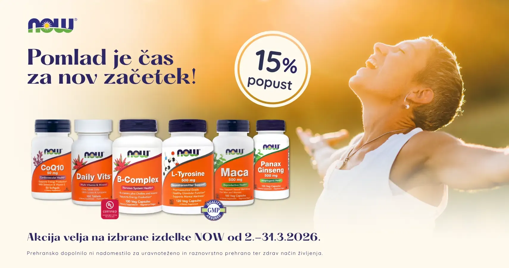 Spomladanski izbor NOW (-15%)