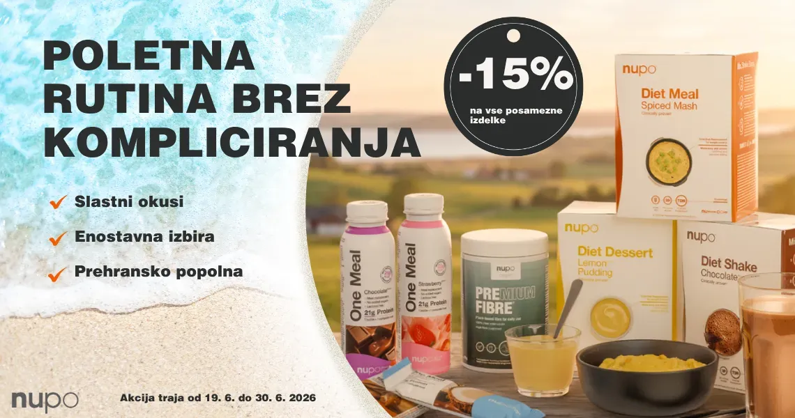 Nupo (-15%) + Darilo ob nakupu nad 45€