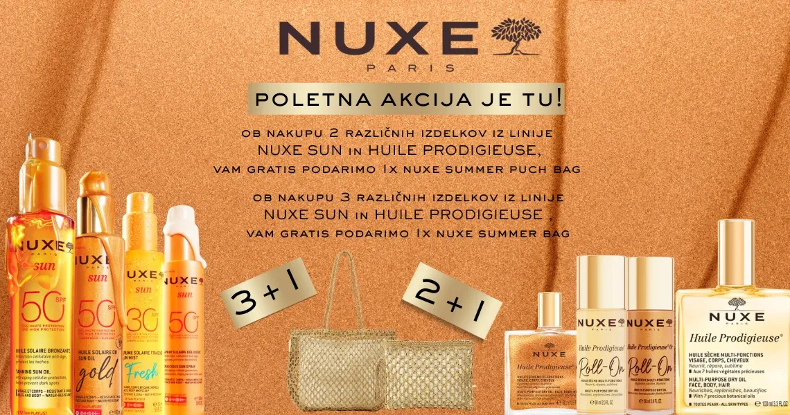 2 x ali več Nuxe Sun=Darilo