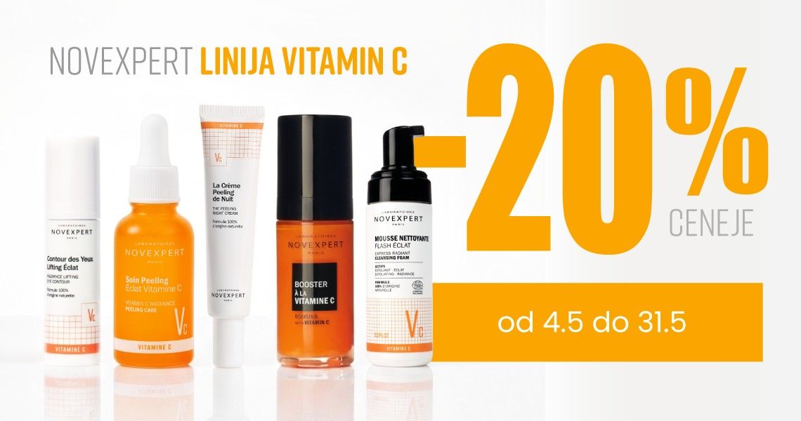 Novexpert linija z vitaminom C (-20%)