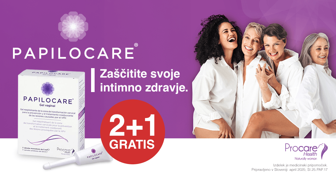 Papilocare vaginalni gel vam je na voljo v posebni ponudbi: tri za ceno dveh.