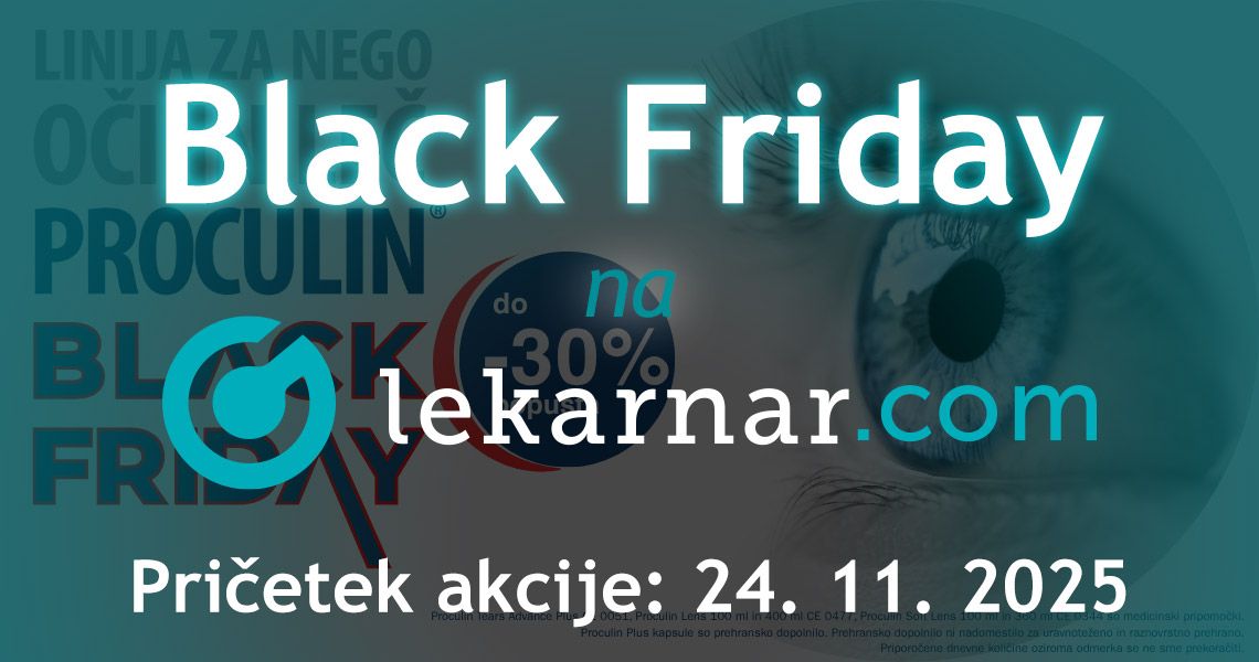 Napovedujemo: Proculin Black Friday (do -30%)