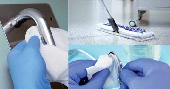 Obstojnost mikroorganizmov na površinah.