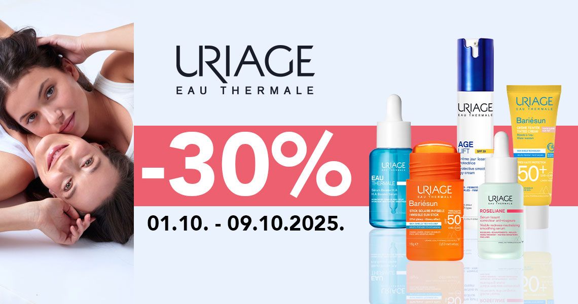 Kozmetika Uriage (-30%)