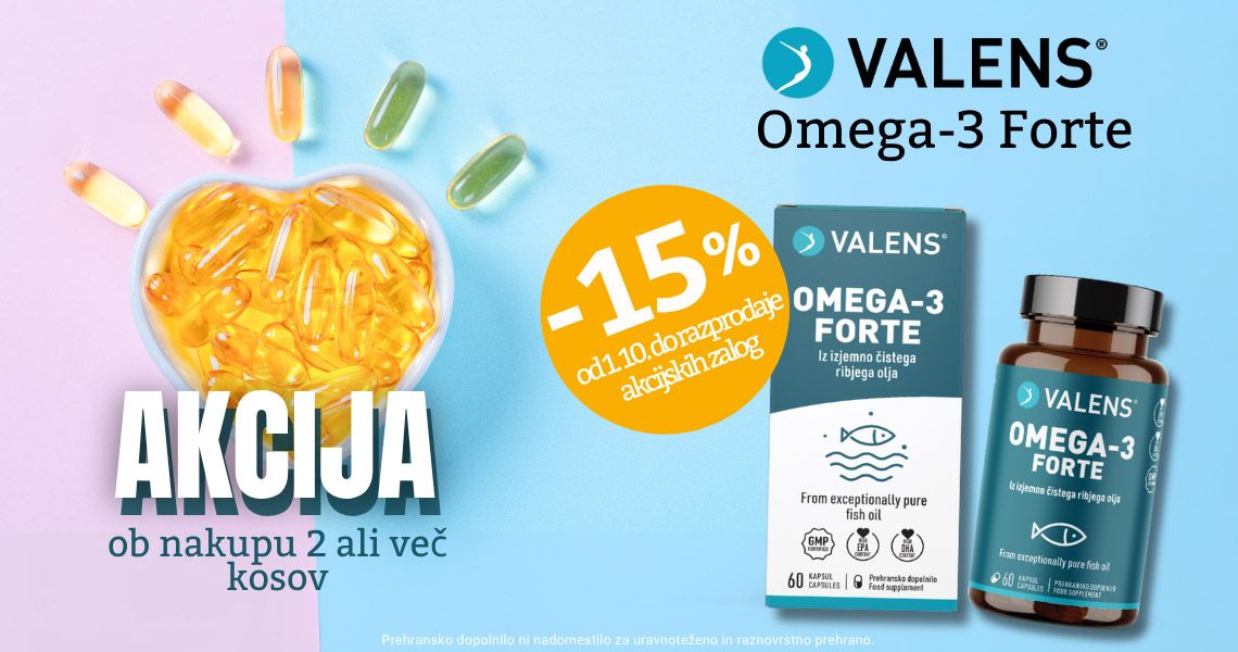 Valens Omega-3 Forte (2x=-15%)