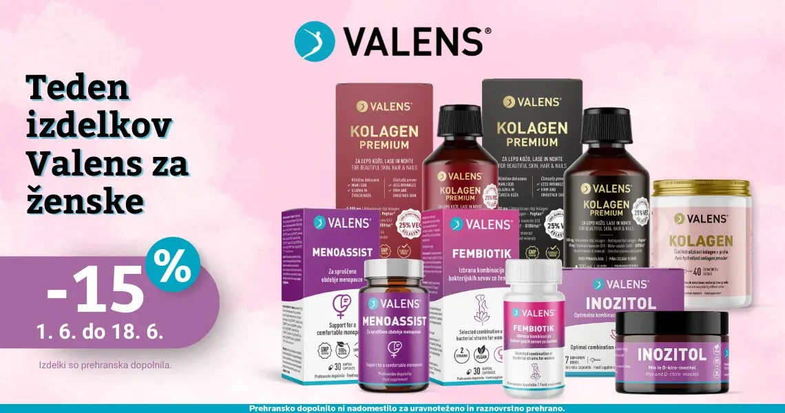 Valens izdelki za ženske (-15%)