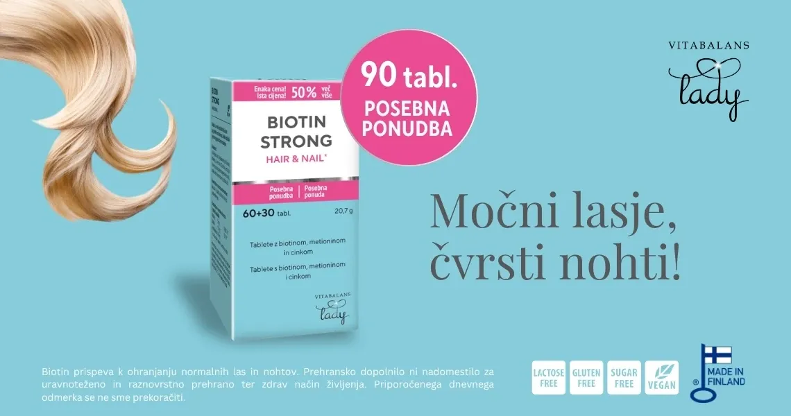 Vitabalans Biotin Strong 90 tablet (-10%)