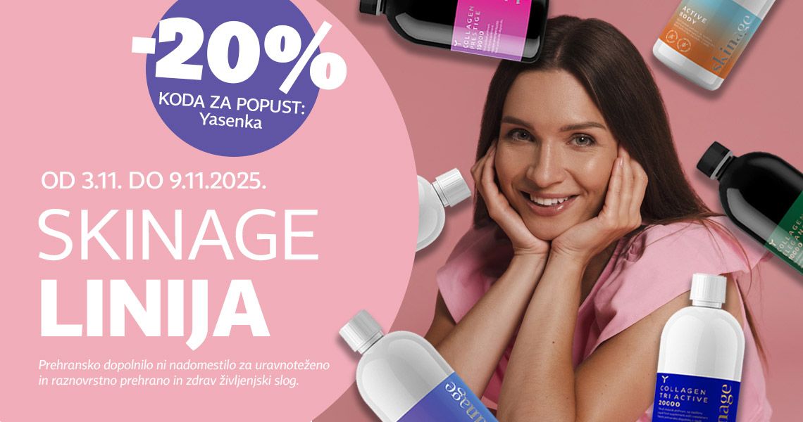 Yasenka SkinAge (-20%). Koda za popust: YASENKA